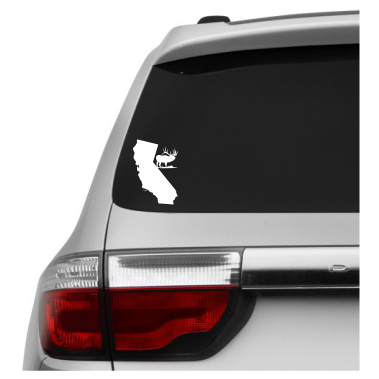 California Wildlife State Decal