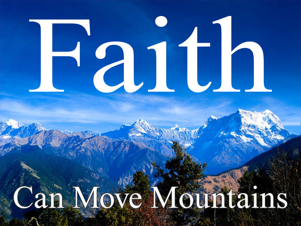 Faith Yard Sign