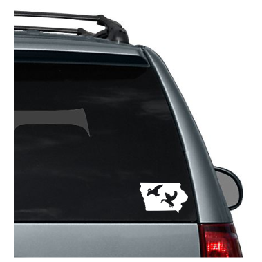 Iowa Wildlife State Decal
