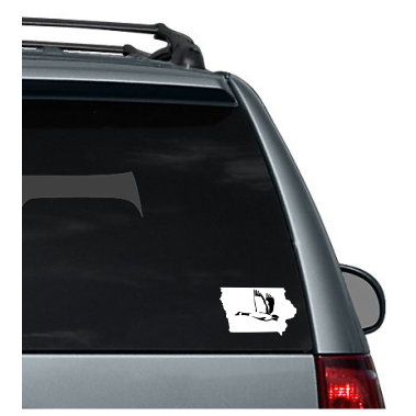 Iowa Wildlife State Decal
