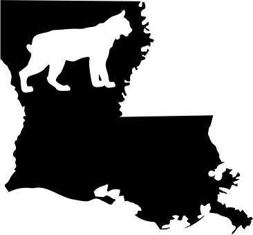Louisiana Wildlife State Decal