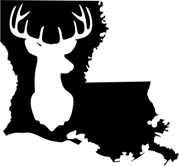 Louisiana Wildlife State Decal