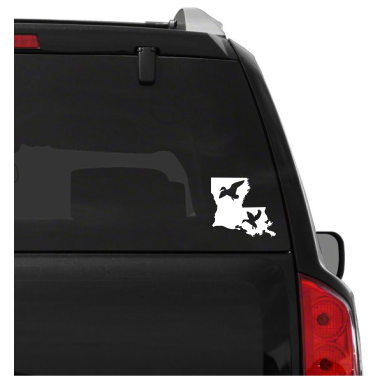 Louisiana Wildlife State Decal