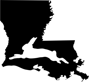 Louisiana Wildlife State Decal