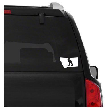 Montana Wildlife State Decal