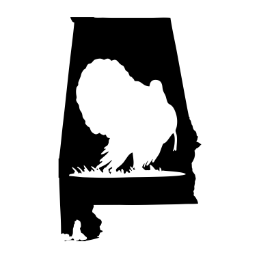 Alabama Wildlife State Decal