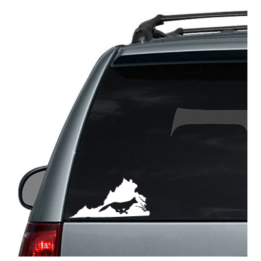 Virginia Wildlife State Decal
