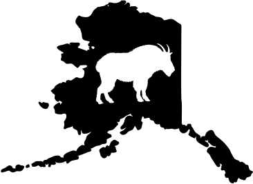 Alaska Wildlife State Decal