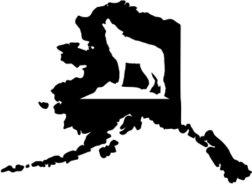 Alaska Wildlife State Decal