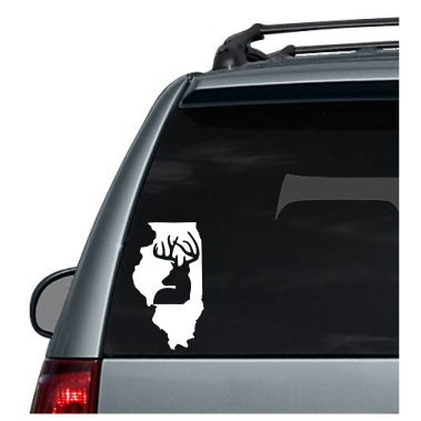 Illinois Wildlife State Decal