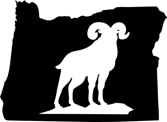 Oregon Wildlife State Decal