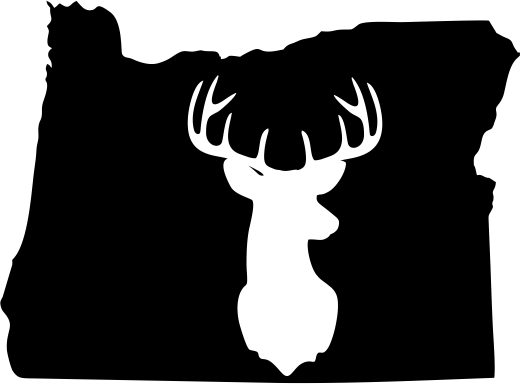 Oregon Wildlife State Decal