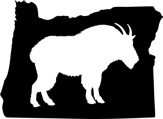 Oregon Wildlife State Decal