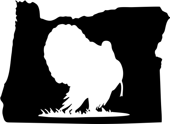 Oregon Wildlife State Decal