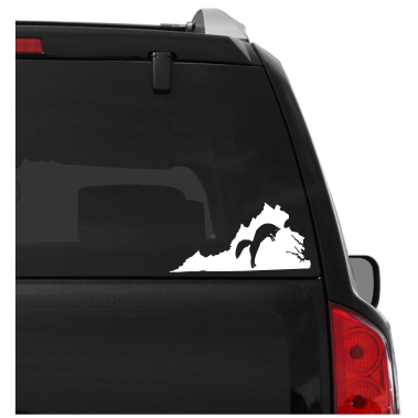 Virginia Wildlife State Decal