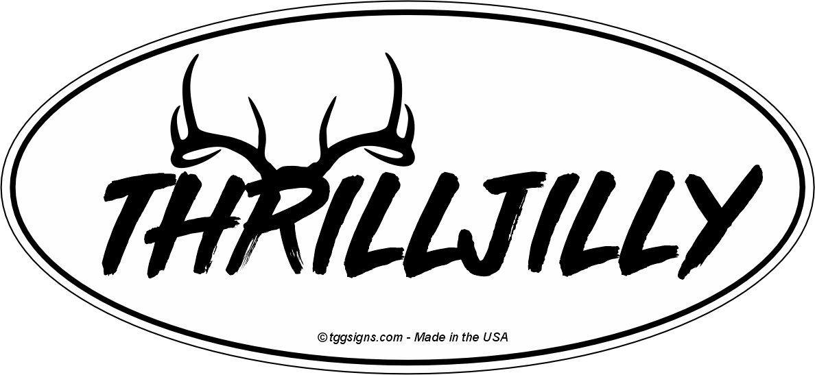 Thrill Jilly Decal