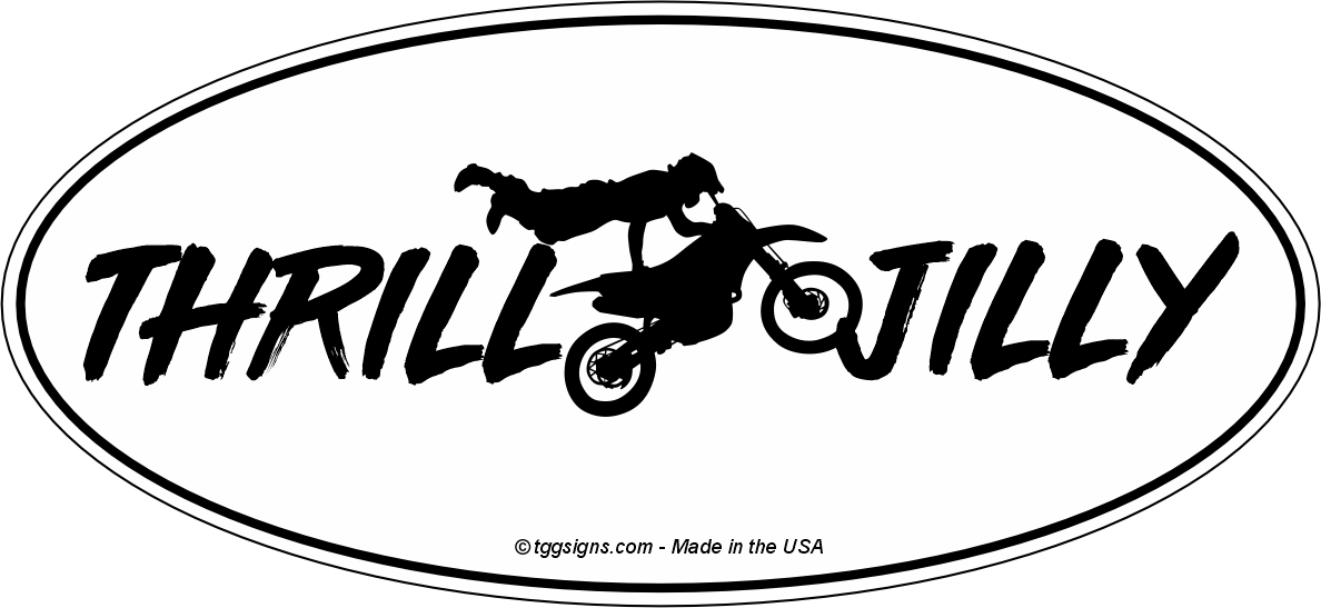 Thrill Jilly Decal