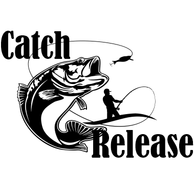 Bass - Catch and Release Decal