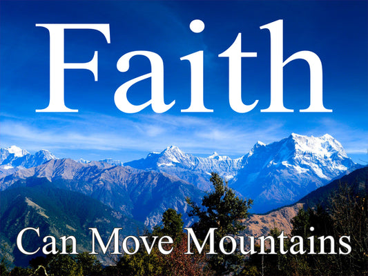 Faith Yard Sign