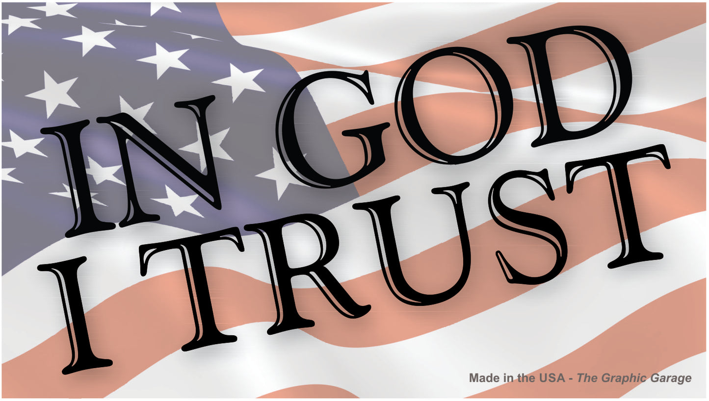 In God I Trust Decal