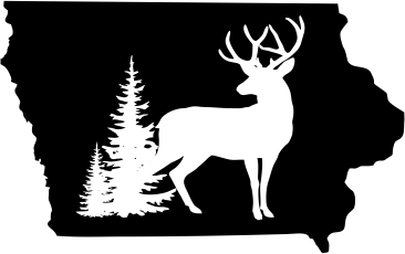 Iowa Wildlife State Decal