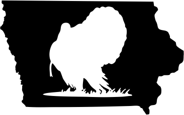 Iowa Wildlife State Decal