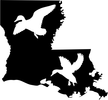 Louisiana Wildlife State Decal