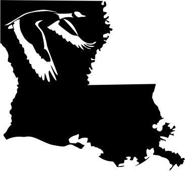 Louisiana Wildlife State Decal
