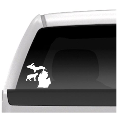 Michigan Wildlife State Decal