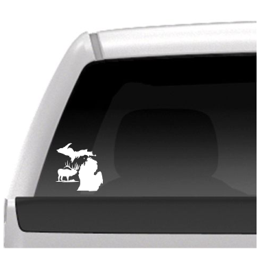 Michigan Wildlife State Decal