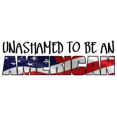 Unashamed To Be An American Decal