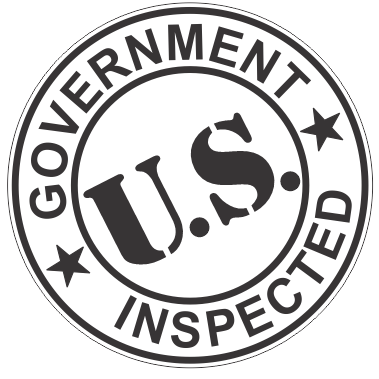 Government Inspected Decal