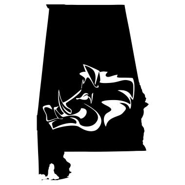 Alabama Wildlife State Decal