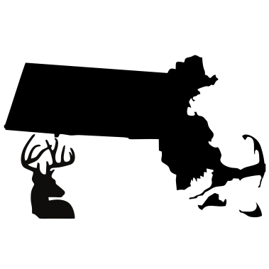 Massachusetts Wildlife State Decal