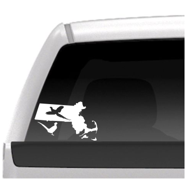 Massachusetts Wildlife State Decal