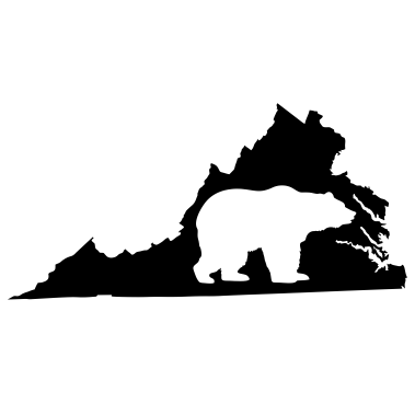 Virginia Wildlife State Decal