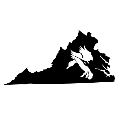Virginia Wildlife State Decal