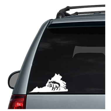 Virginia Wildlife State Decal