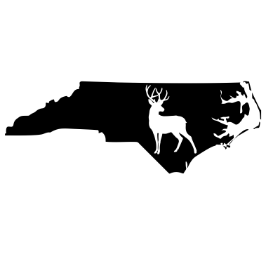 North Carolina Wildlife State Decal