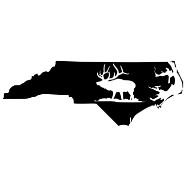 North Carolina Wildlife State Decal
