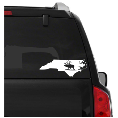 North Carolina Wildlife State Decal