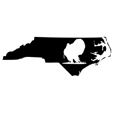 North Carolina Wildlife State Decal