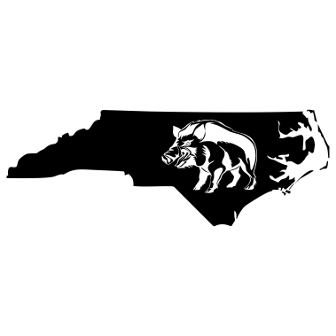 North Carolina Wildlife State Decal