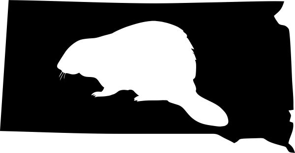 South Dakota Wildlife State Decal