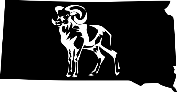 South Dakota Wildlife State Decal