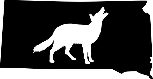 South Dakota Wildlife State Decal