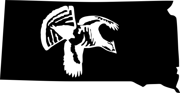 South Dakota Wildlife State Decal