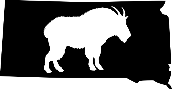 South Dakota Wildlife State Decal