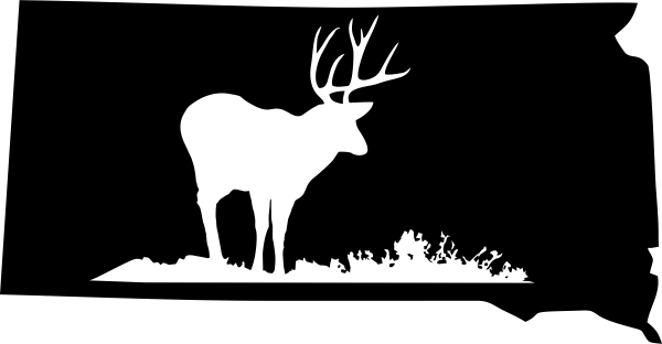 South Dakota Wildlife State Decal