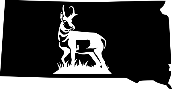 South Dakota Wildlife State Decal